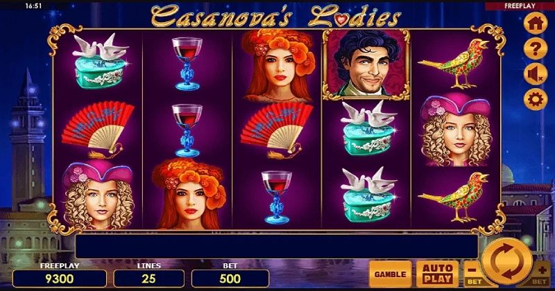 Play in Casanova’s Ladies Slot Online from Amatic for free now | www.taxlawgeek.com