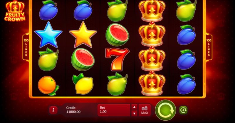 Play in Fruity Crown slot online from Playson for free now | www.taxlawgeek.com