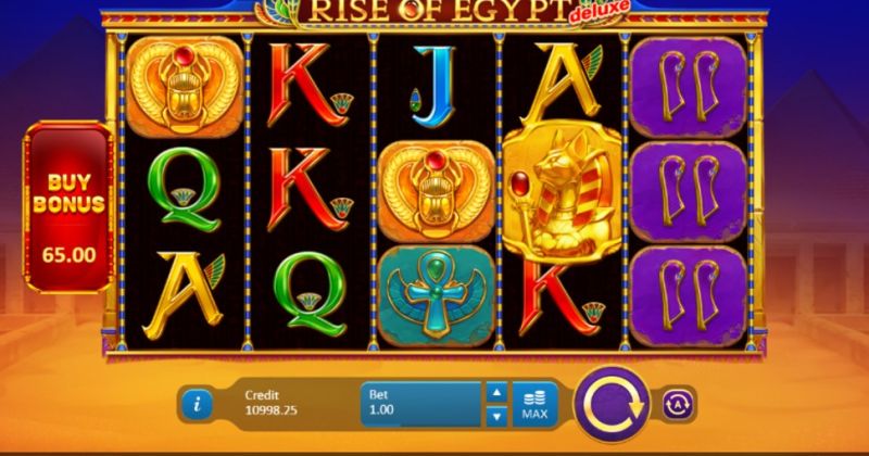 Play in Rise of Egypt: Deluxe slot online from Playson for free now | www.taxlawgeek.com